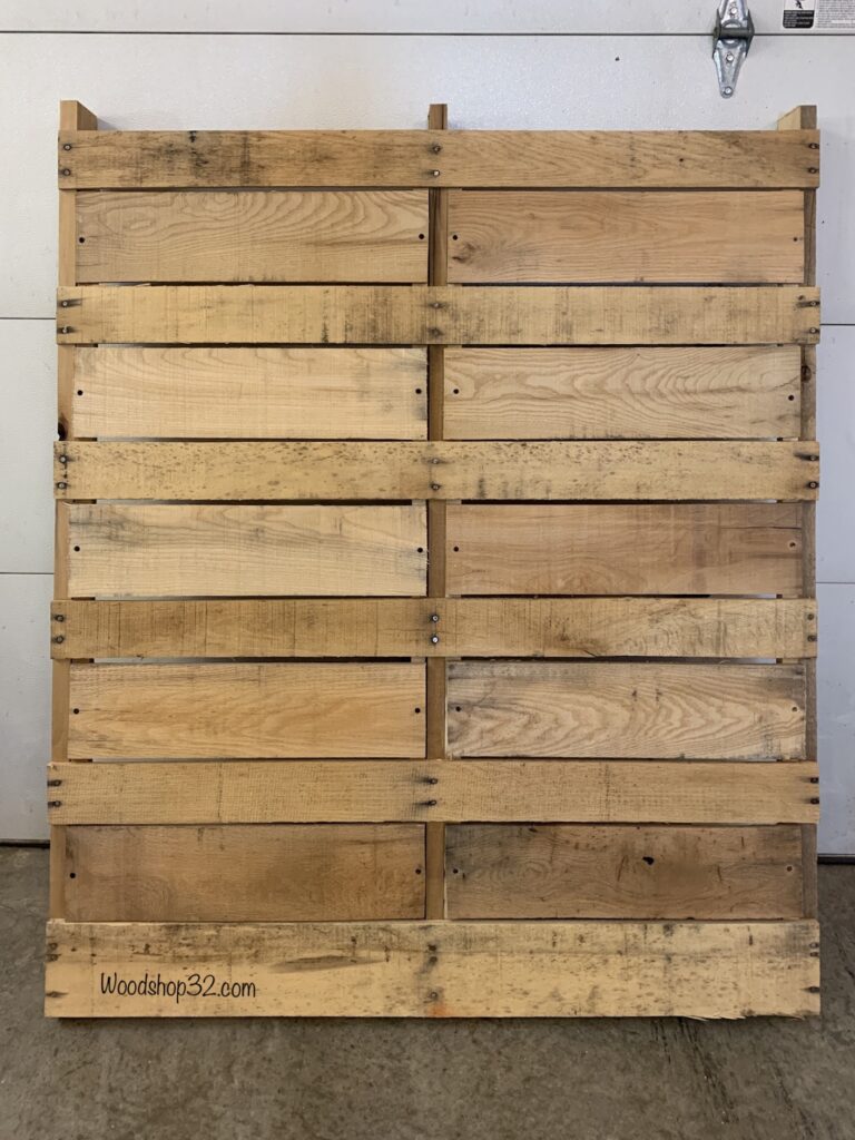 pallet fence panel
