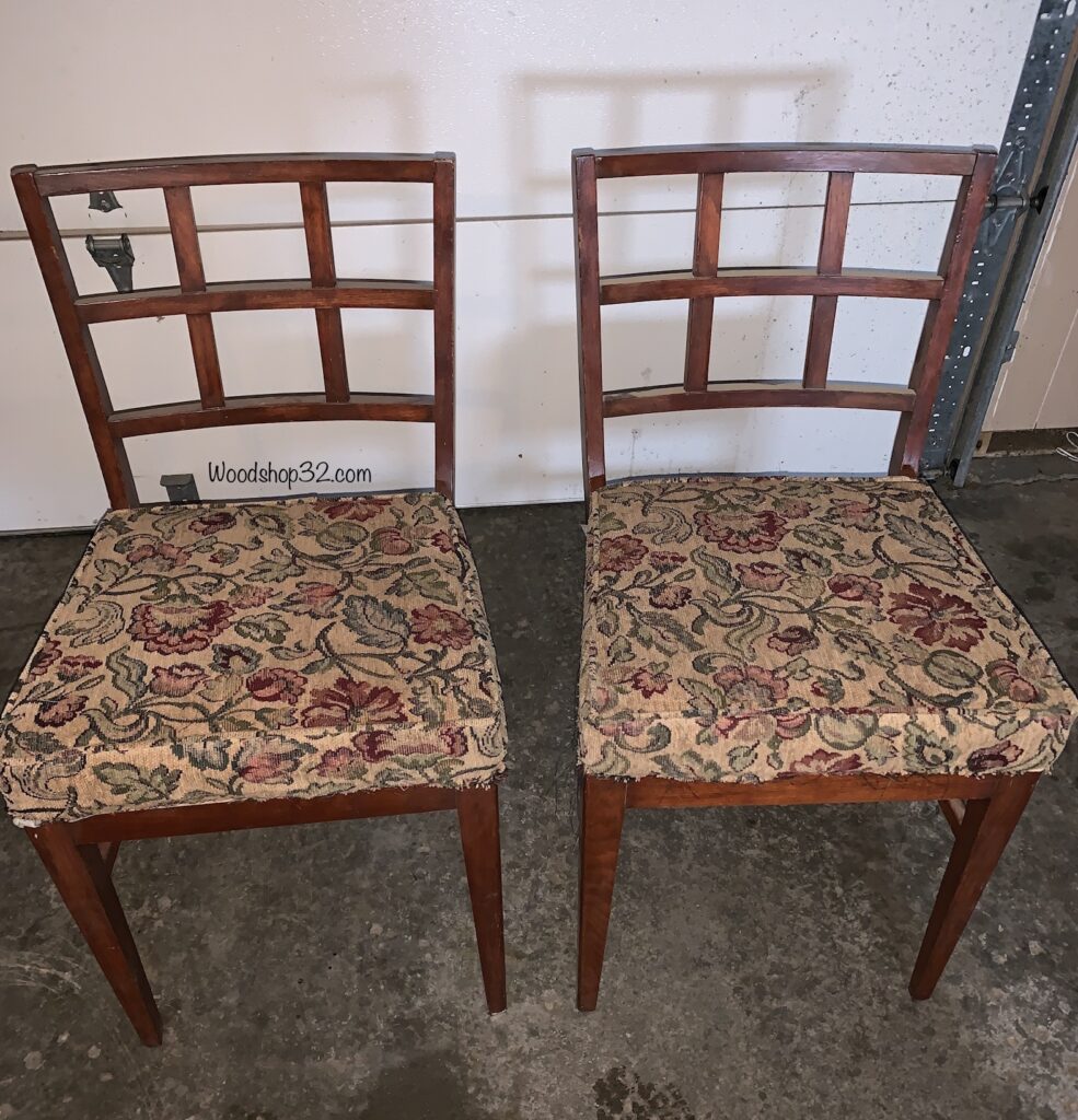 old mid century modern chairs