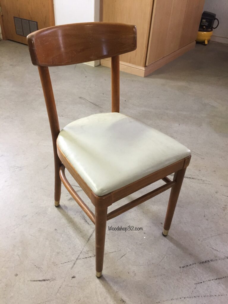 old mid century modern chair
