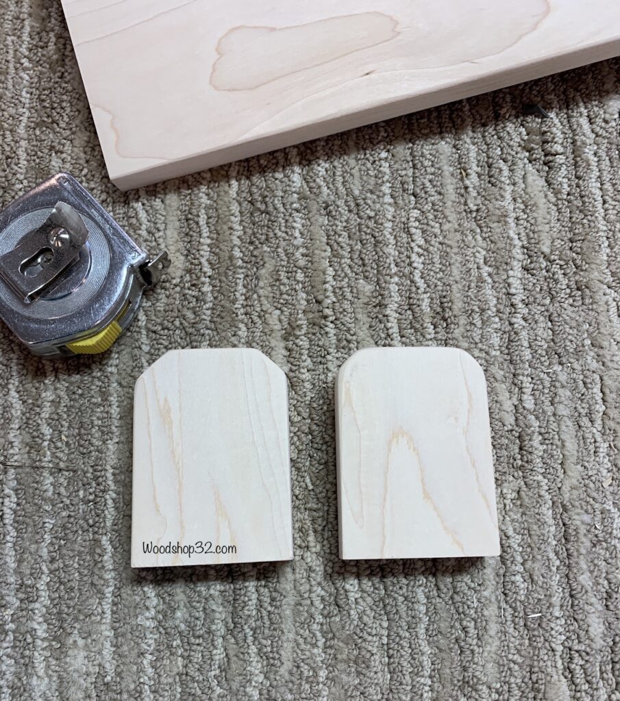 rounded edges of boards